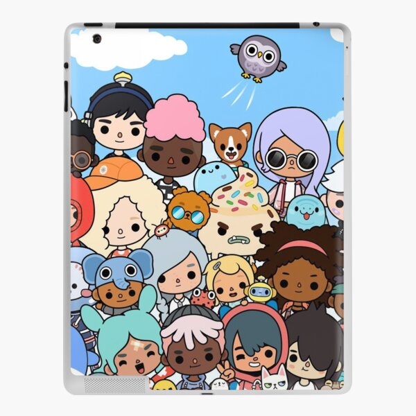 Toca Squad - toca boca iPad Skin