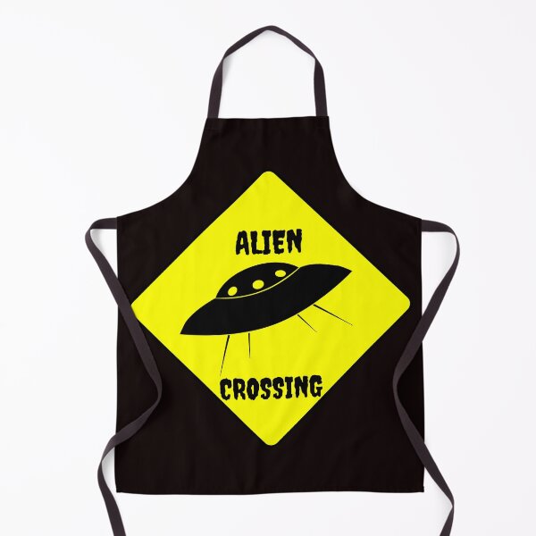 Artikelvorschau, Alien Crossing Street Sign entworfen und verkauft von TeesbyGinyard.