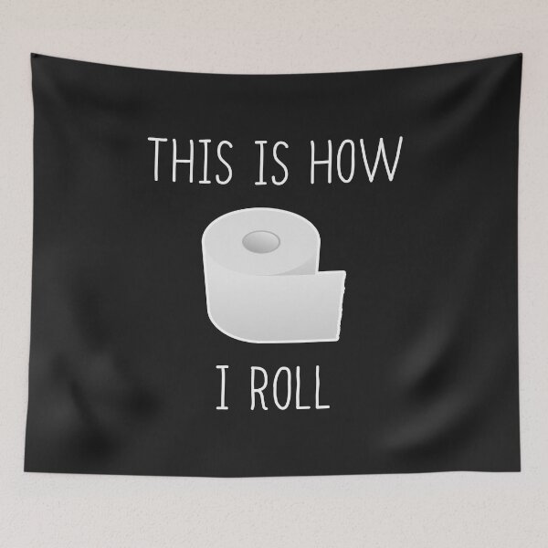 Item preview, this is how i roll - quarantine gift for him and her T-Shirt designed and sold by Mo-Am.