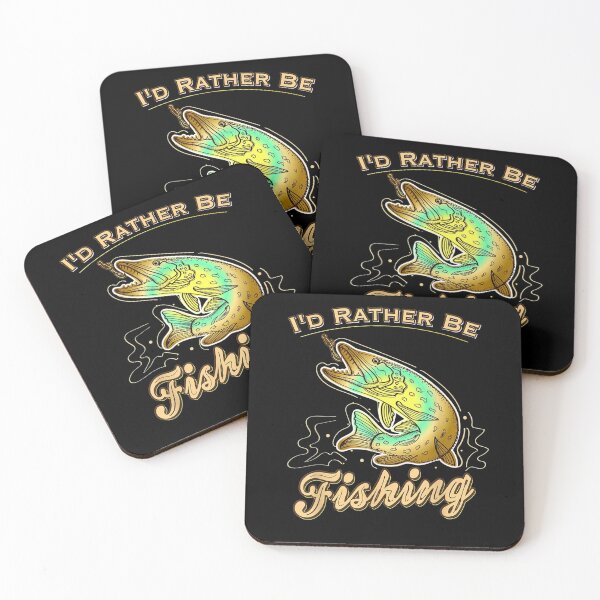Item preview, I'd Rather Be Fishing Funny Gift designed and sold by ninapfvu.