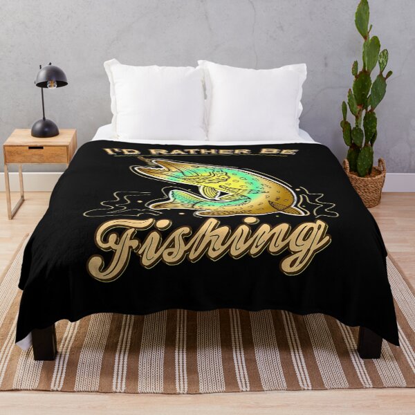 Item preview, I'd Rather Be Fishing Funny Gift designed and sold by ninapfvu.