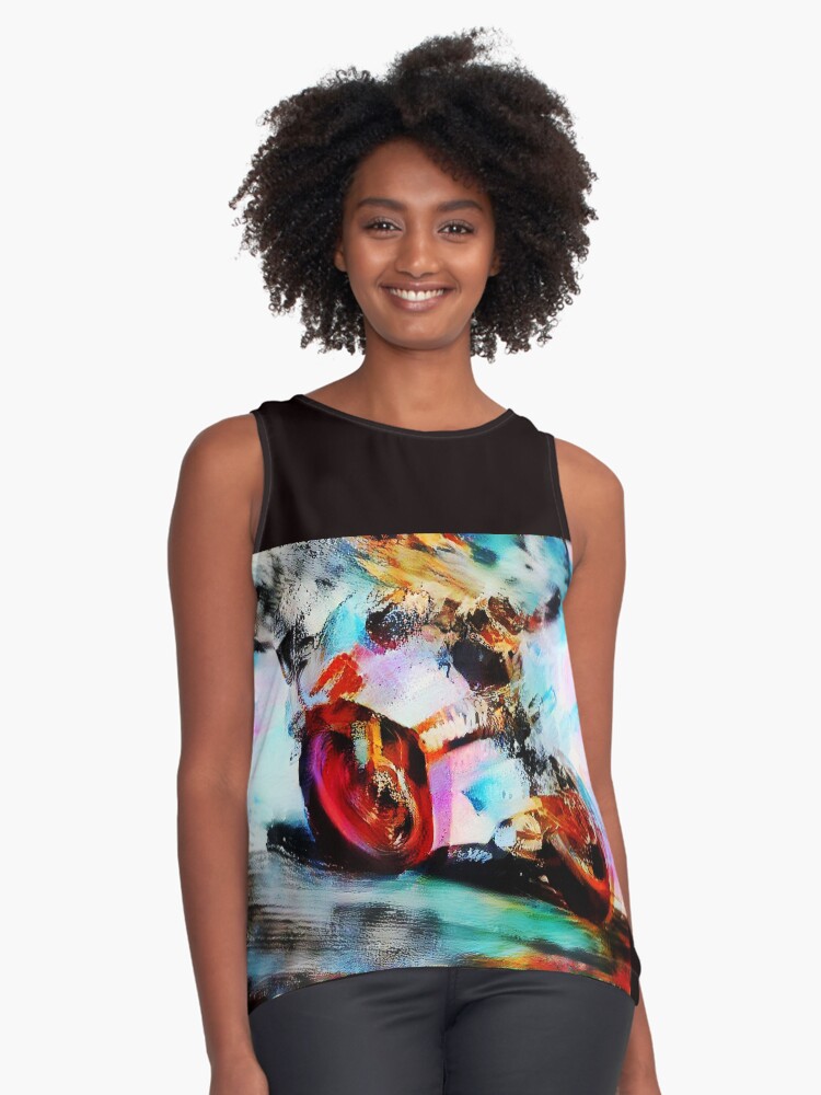 Item preview, Sleeveless Top designed and sold by Otto8nero2021.