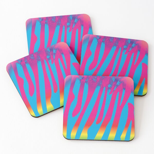 Item preview, Bright Colorful Abstract Zebra Stripe Pattern designed and sold by Mary Riley.