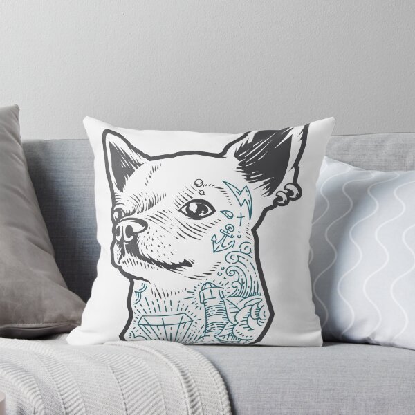 Item preview, Tattooed Chihuahua Dog designed and sold by Anzarr.