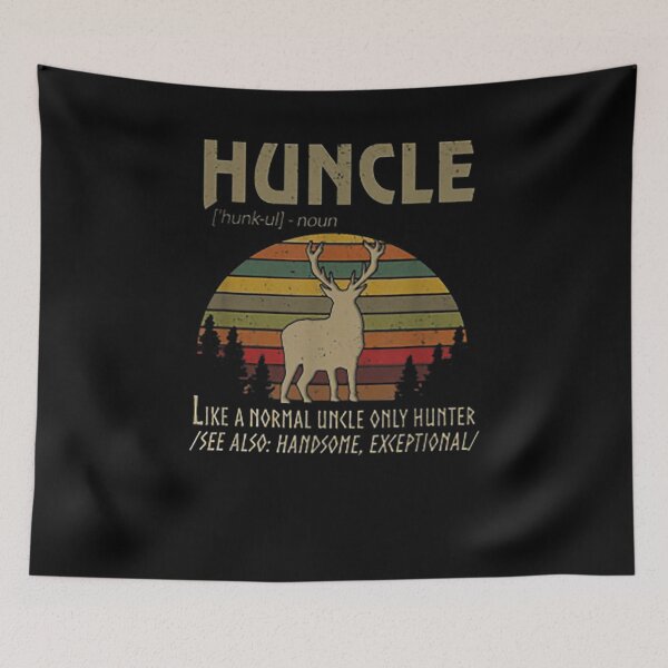 Item preview, Huncle Like A Normal Uncle Only Hunter Retro Vintage designed and sold by ninapfvu.