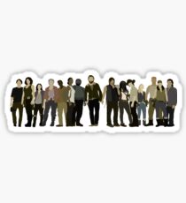 The Walking Dead Cast Sticker