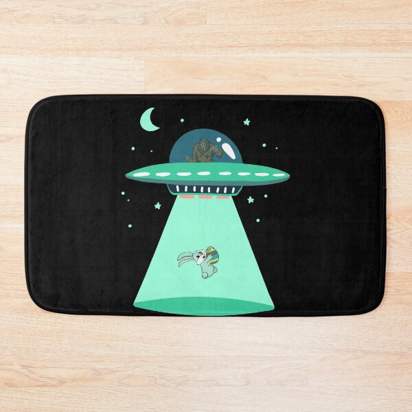 Item preview, Bigfoot Alien Cute Easter Eggs Day UFO Bunny Abduction designed and sold by trendo.