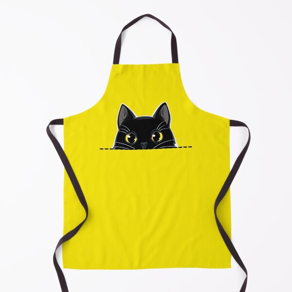 Item preview, Cute Black Cat Peeking  designed and sold by nameonshirt.