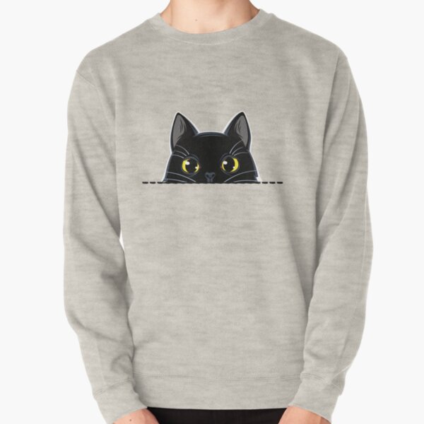 peeking cat sweater