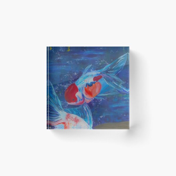 Item preview, Swimming Red Goldfish designed and sold by JTYCreative.
