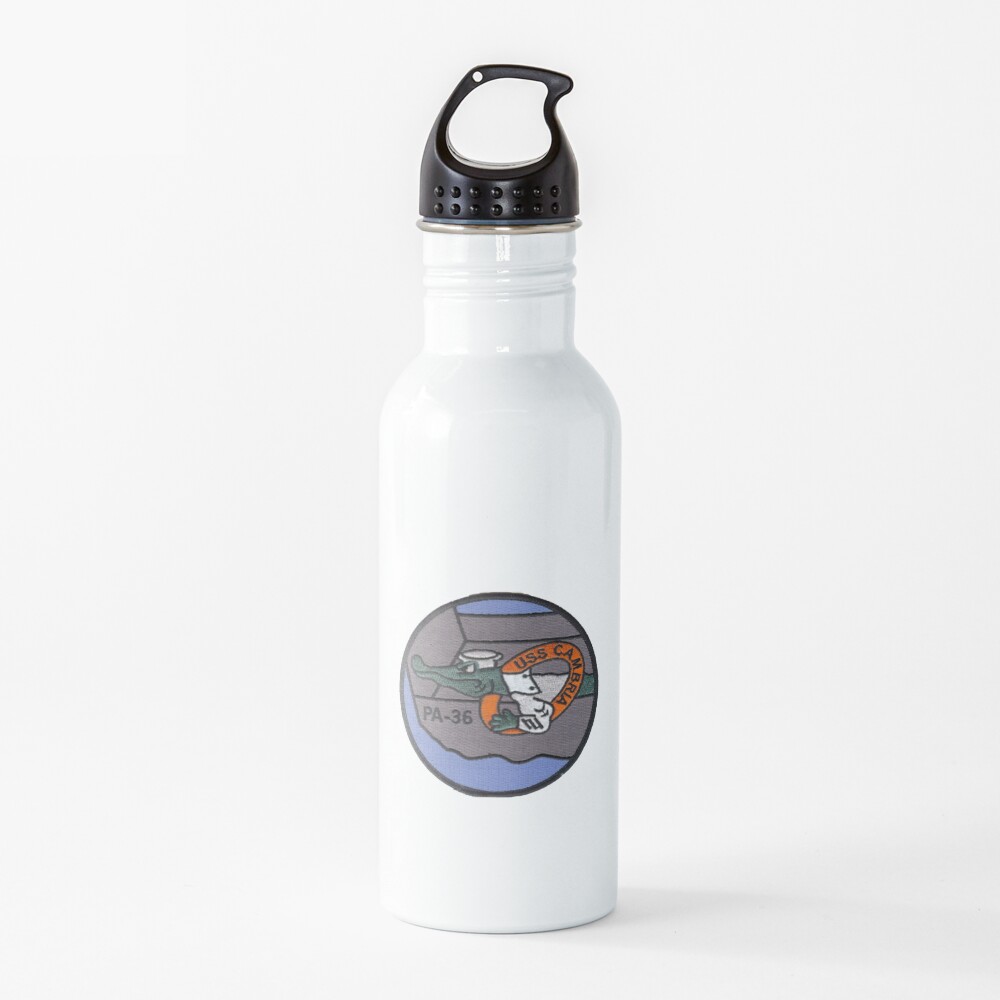 USS CAMBRIA (APA-36) SHIP'S STORE Water Bottle