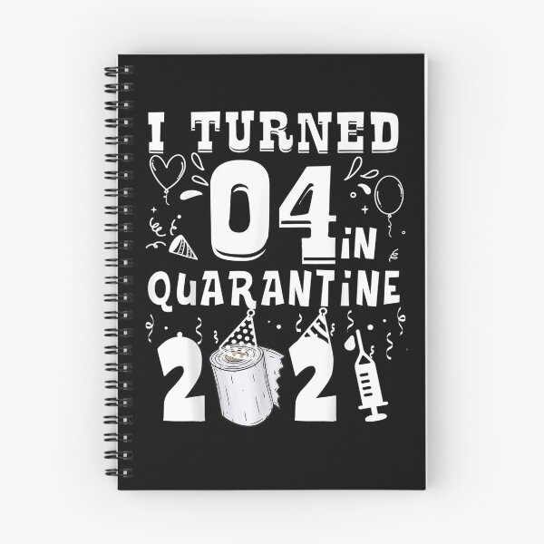 Item preview, I Turned 4 In Quarantine 2021 Funny 4th Birthday Gift designed and sold by ninapfvu.