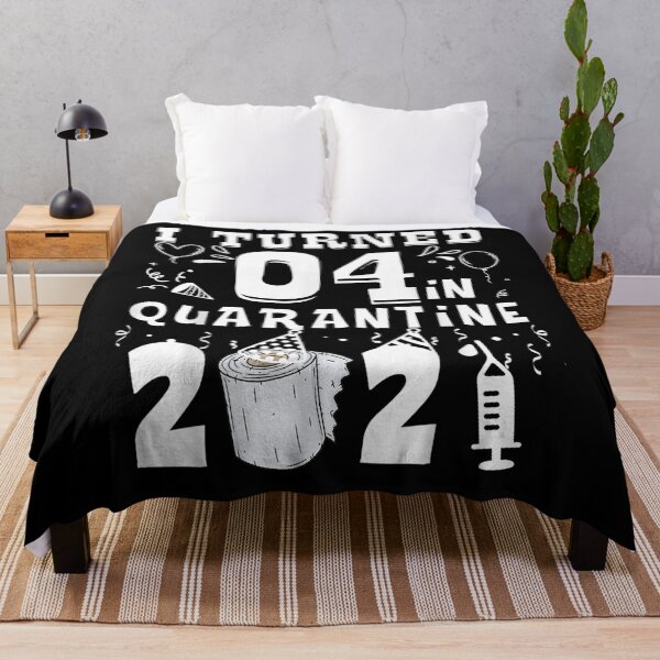 Item preview, I Turned 4 In Quarantine 2021 Funny 4th Birthday Gift designed and sold by ninapfvu.