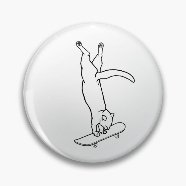 Item preview, Handstand Meow designed and sold by Samira Gisiger.