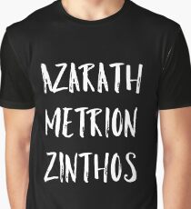 Azarath Metrion Zinthos Graphic T-Shirt