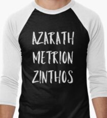 Azarath Metrion Zinthos Baseballshirt für Männer