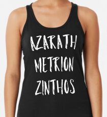 Azarath Metrion Zinthos Women's Tank Top