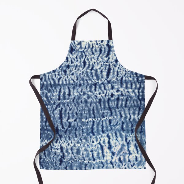 Artikelvorschau, Indigo Shibori Textile Art - Japanischer Tie Dye Print entworfen und verkauft von Michelebuttons.