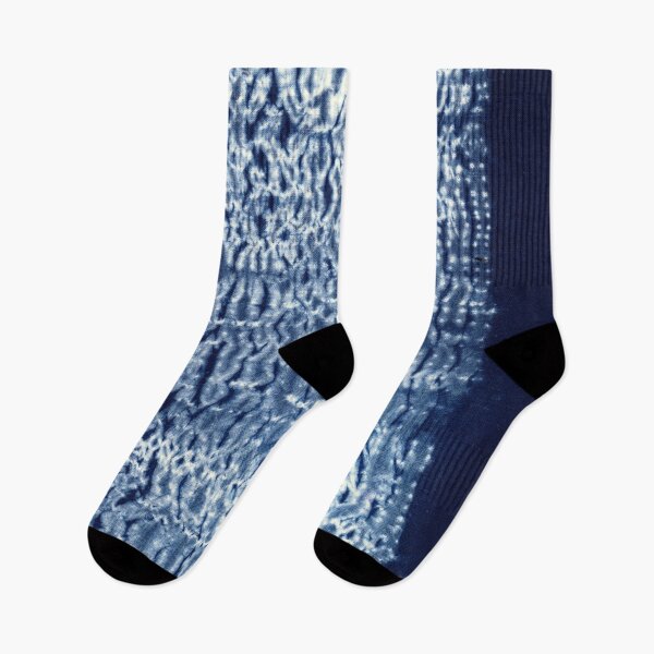 Item preview, Indigo Shibori Textile Art -Japanese Tie Dye Print designed and sold by Michelebuttons.