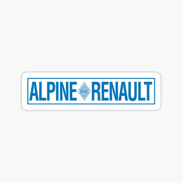 ALPINE RENAULT Sticker