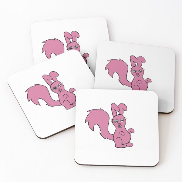 Item preview, Cute Pink Squirrel  designed and sold by pasteldreams26.