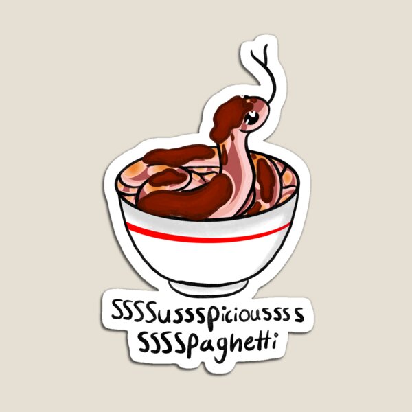 Item preview, Suspicious Spaghetti | Albino Corn Snake designed and sold by etherkitty.
