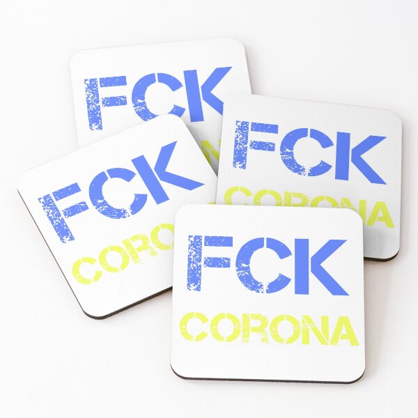 Item preview, Fck Corona design designed and sold by Stylehigh.