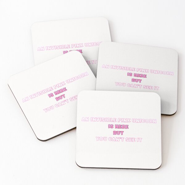 Item preview, Invisible Pink Unicorn Is Here, But You Can't See It designed and sold by coloronym.