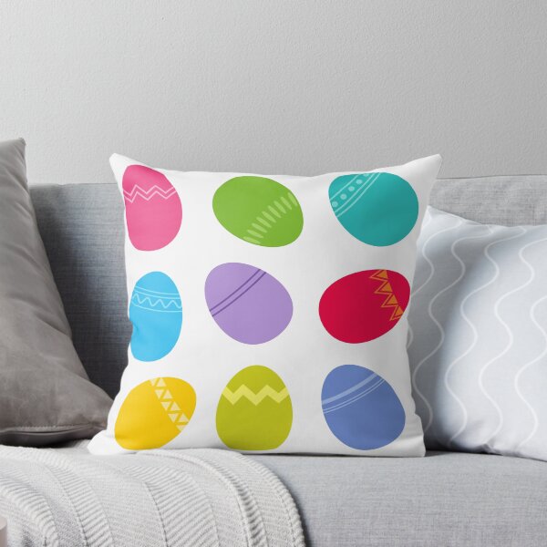 Item preview, Painted Easter eggs with a colorful pattern designed and sold by mirllustration.