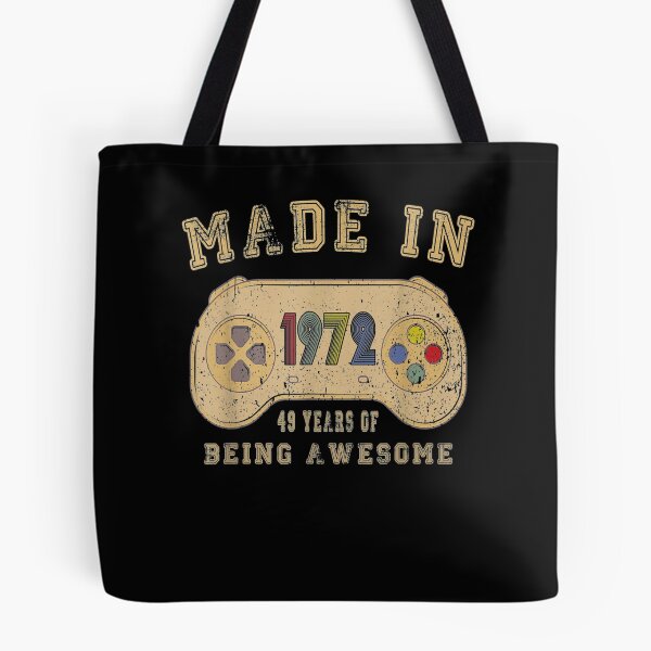 Item preview, Vintage Made In 1972 Video Game 49th Birthday Funny Gifts designed and sold by ninapfvu.