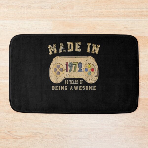 Item preview, Vintage Made In 1972 Video Game 49th Birthday Funny Gifts designed and sold by ninapfvu.