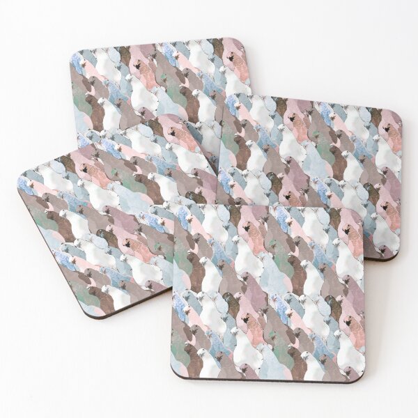 Item preview, Seagull Pattern Design (Sea Of Pastel Bird Décor) designed and sold by MindCereal.