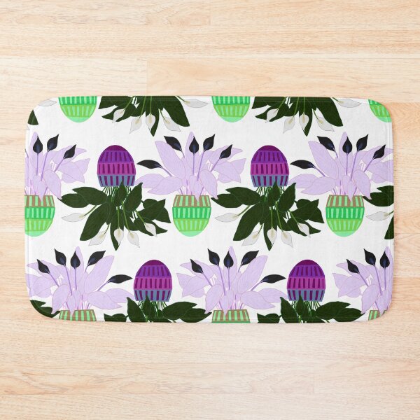 Item preview, Peace Lily Bright Print designed and sold by VibrantByNature.
