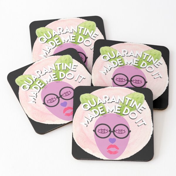 Item preview, Funny Easter Bunny in quarantine 2021 Black designed and sold by ritapestaninha.