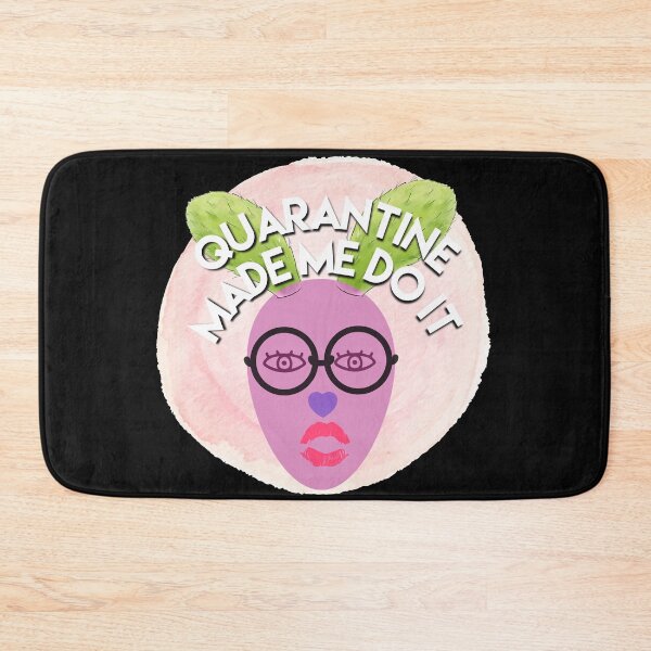 Item preview, Funny Easter Bunny in quarantine 2021 Black designed and sold by ritapestaninha.