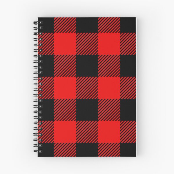 Item preview, Red Black Large Buffalo Plaid Gingham Print All Over designed and sold by Feeling Artsy.