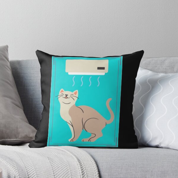 Item preview, A Cat In Air Conditioner designed and sold by EwanKay.
