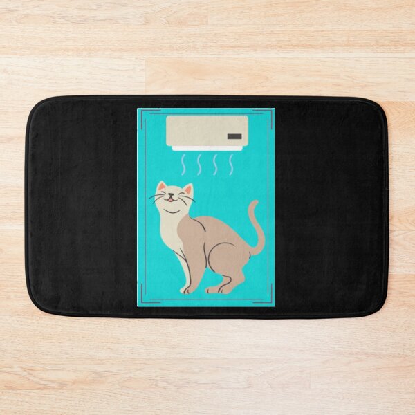 Item preview, A Cat In Air Conditioner designed and sold by EwanKay.