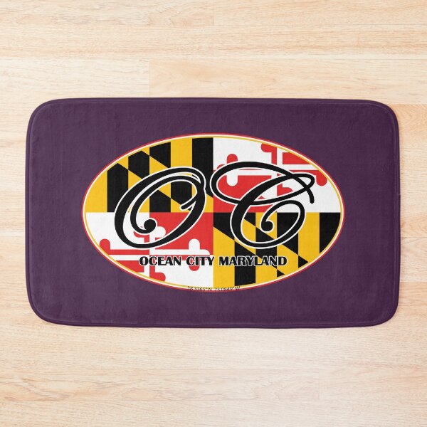 Item preview, Ocean City Maryland Flag designed and sold by ThreadsNouveau.