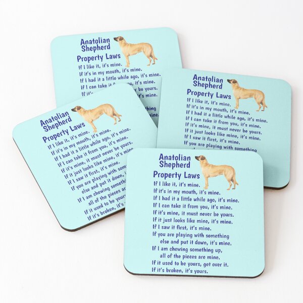 Item preview, Anatolian Shepherd - property laws  designed and sold by thepetcellar.