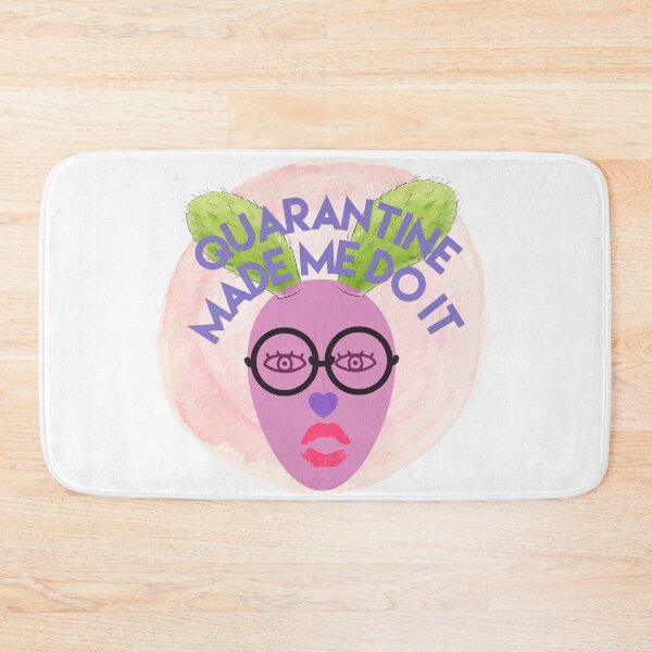 Item preview,  Funny Easter Bunny in quarantine 2021 purple? designed and sold by ritapestaninha.