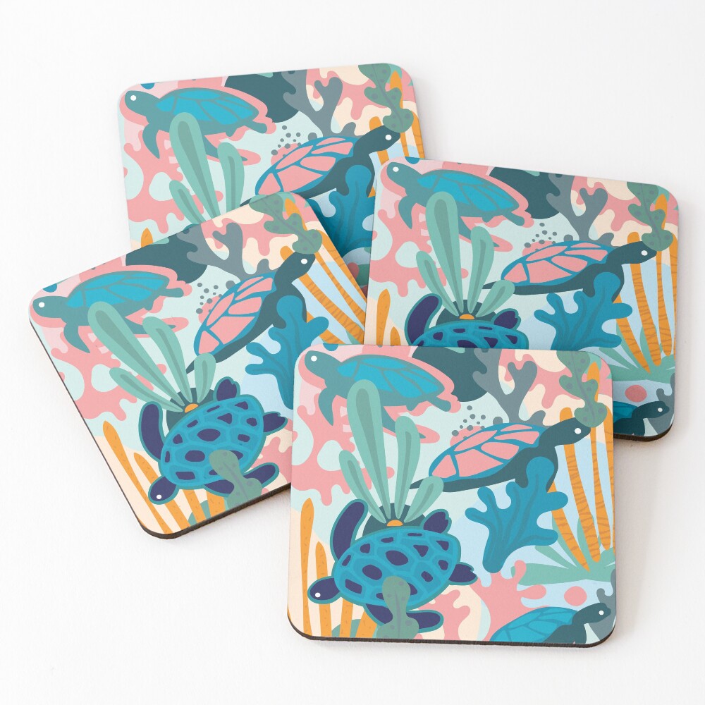 Item preview, Coasters (Set of 4) designed and sold by Roochita.
