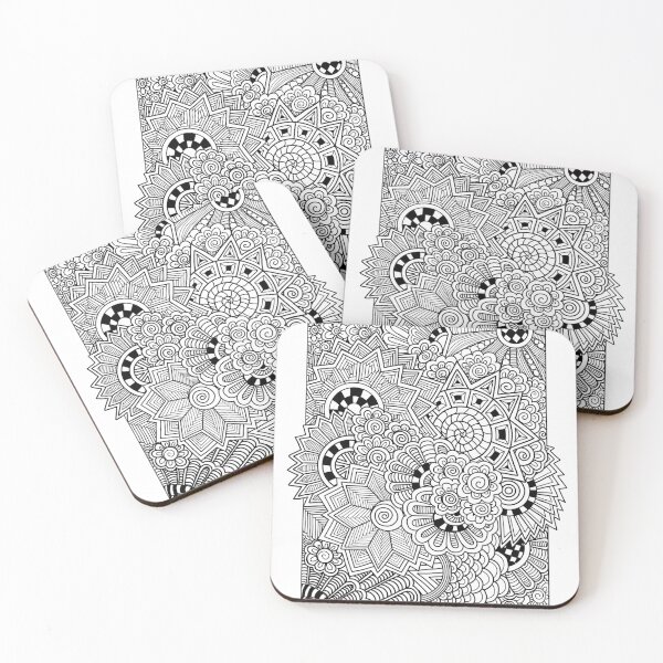 Item preview, Flower Zendoodle designed and sold by Pentanglement.