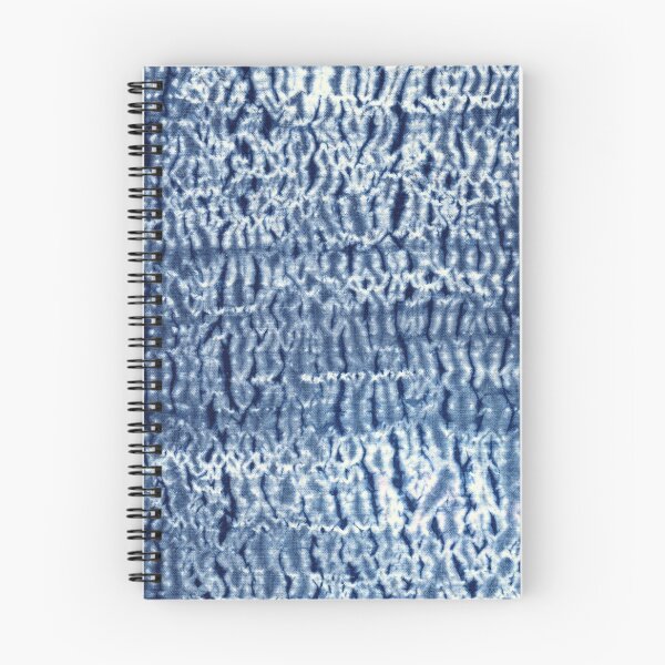 Item preview, Indigo Shibori Textile Art -Japanese Tie Dye Print designed and sold by Michelebuttons.