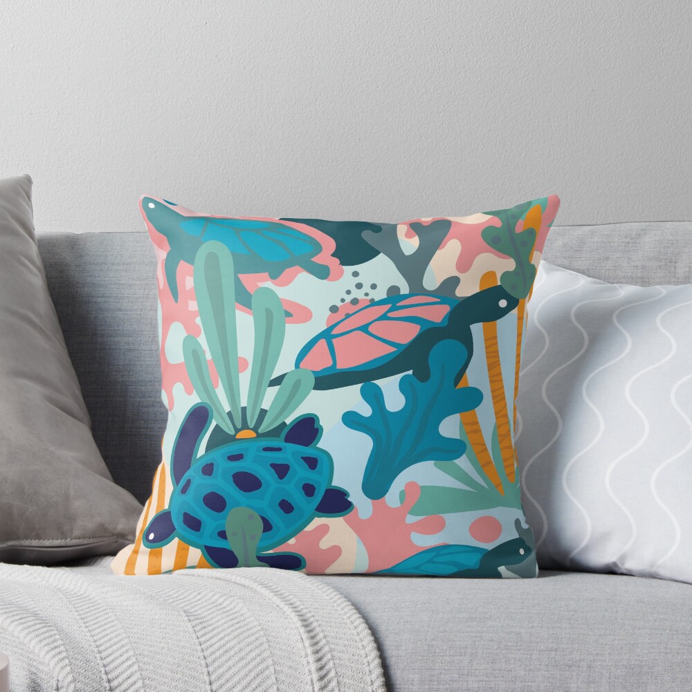 Item preview, Throw Pillow designed and sold by Roochita.