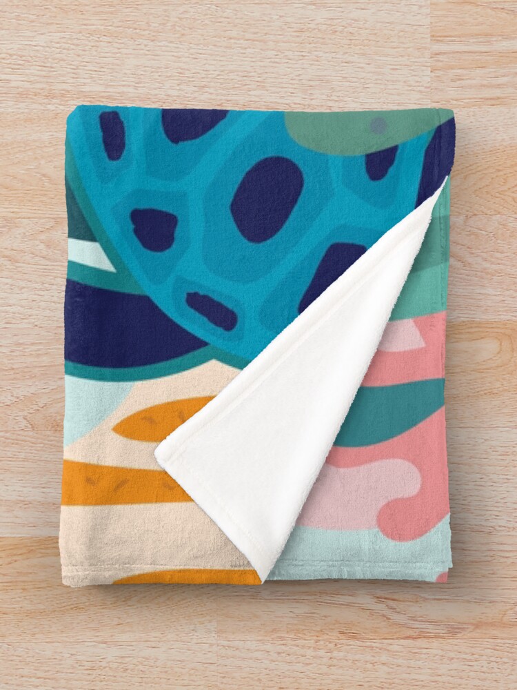 Thumbnail 3 of 6, Throw Blanket, Cora Swift designed and sold by Roochita.