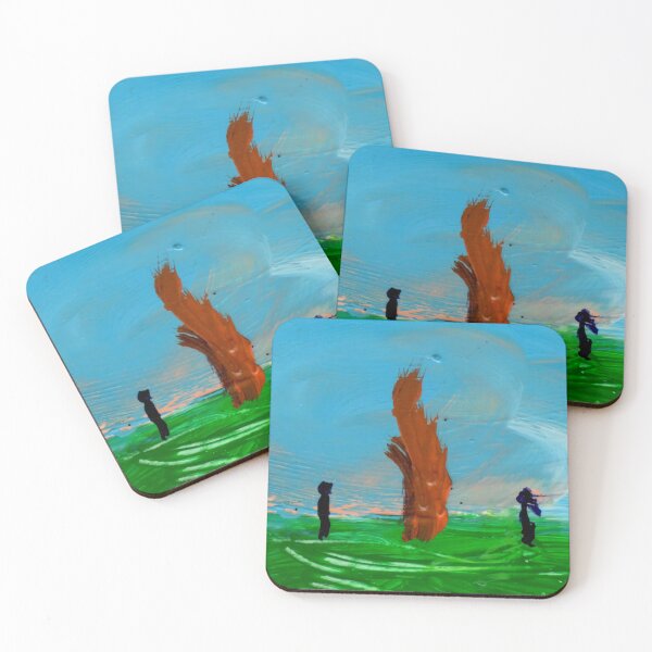 Item preview, "Always Something Between Us" Two Figures and a Fire designed and sold by Gelarie Johnson.