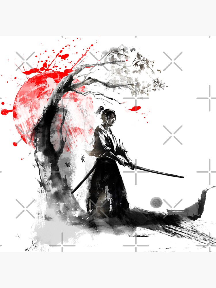 Samurai sticker for car discount