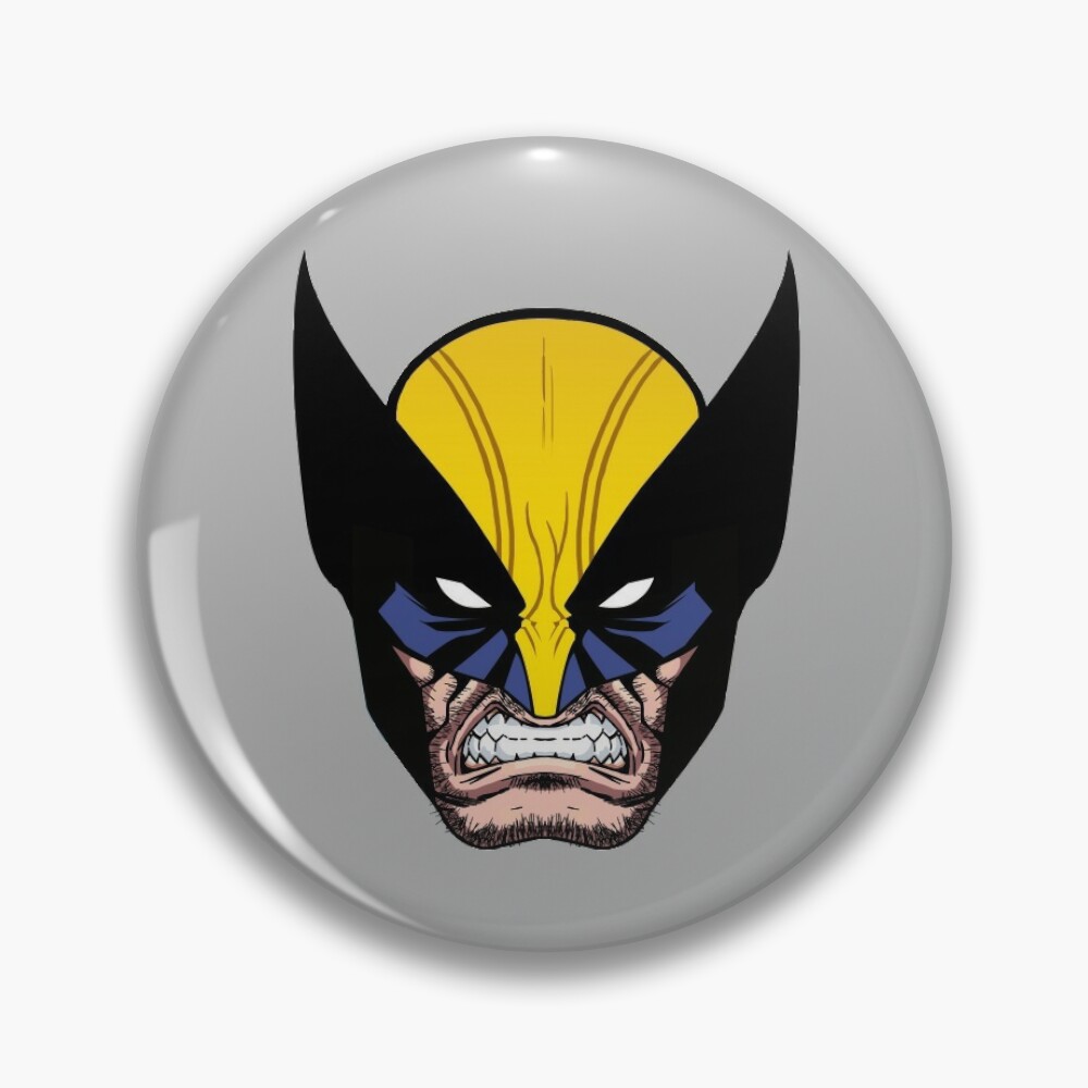 Magnet Aimant Frigo Ø38mm Wolverine Marvel Comics X-Men 