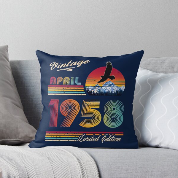 Item preview, April 1958 Birthday designed and sold by GreenSplash.